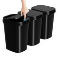 KSSKSS 3 Pack Bathroom Small Trash Can